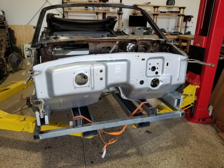 66 Mustang Firewall