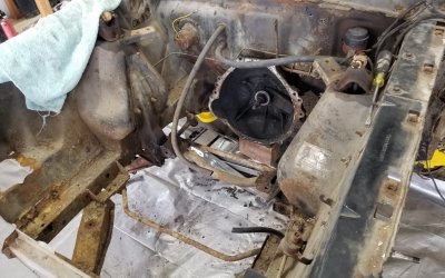 66 Mustang Engine-Bay