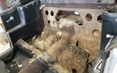 66 Mustang Remove-Rear-seats